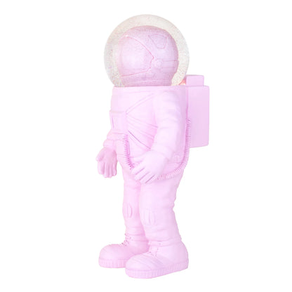 boule a neige astronaute geant rose donkey