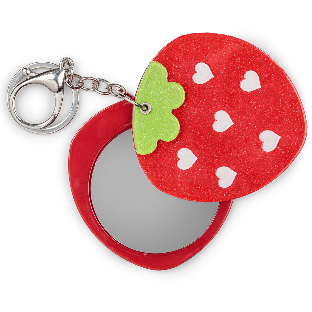 Porte-Clés Miroir Fraise