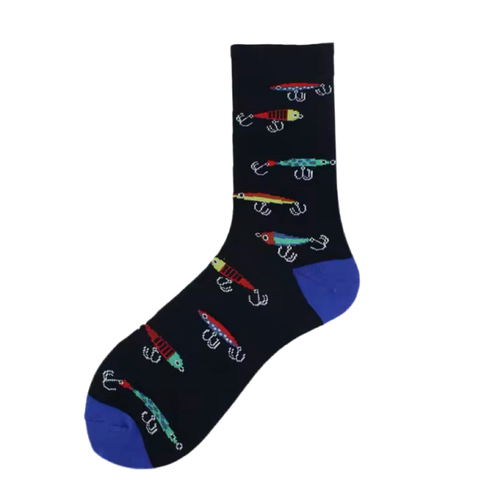 Chaussettes Noires Leurre de Pêche