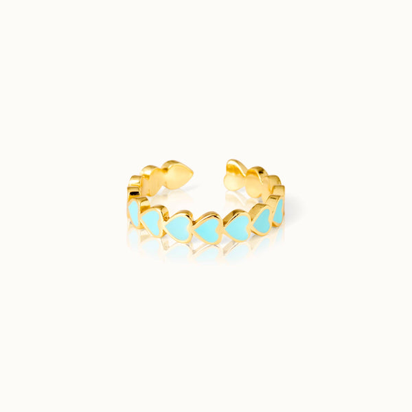 Anneau - Le Cœur Turquoise