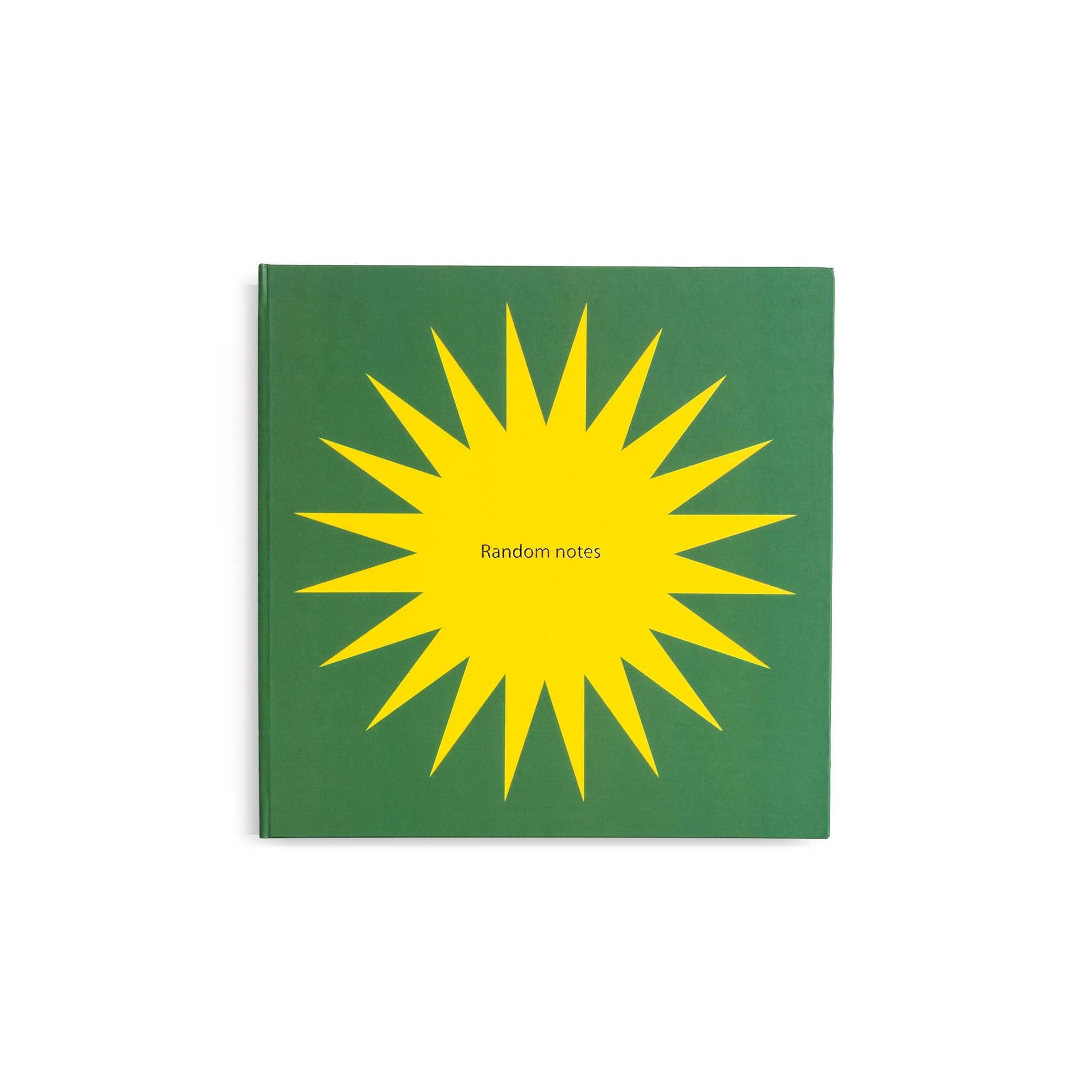 Carnet de Notes Aléatoires Vert Helio Ferretti Vue 1