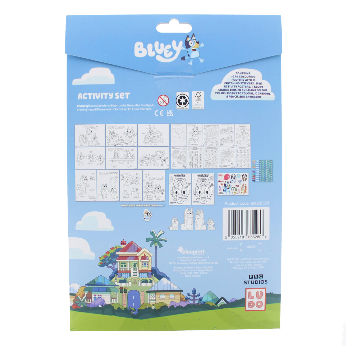 Conjunto de actividades Bluey
