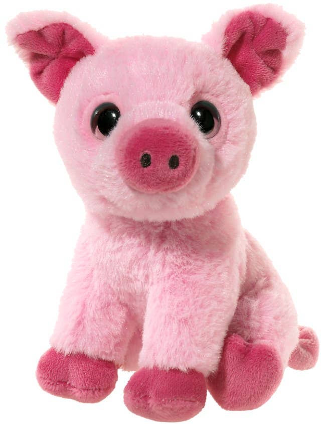 Peluche maialino rosa Mini-Mi Misanimo Heunec — 14 cm