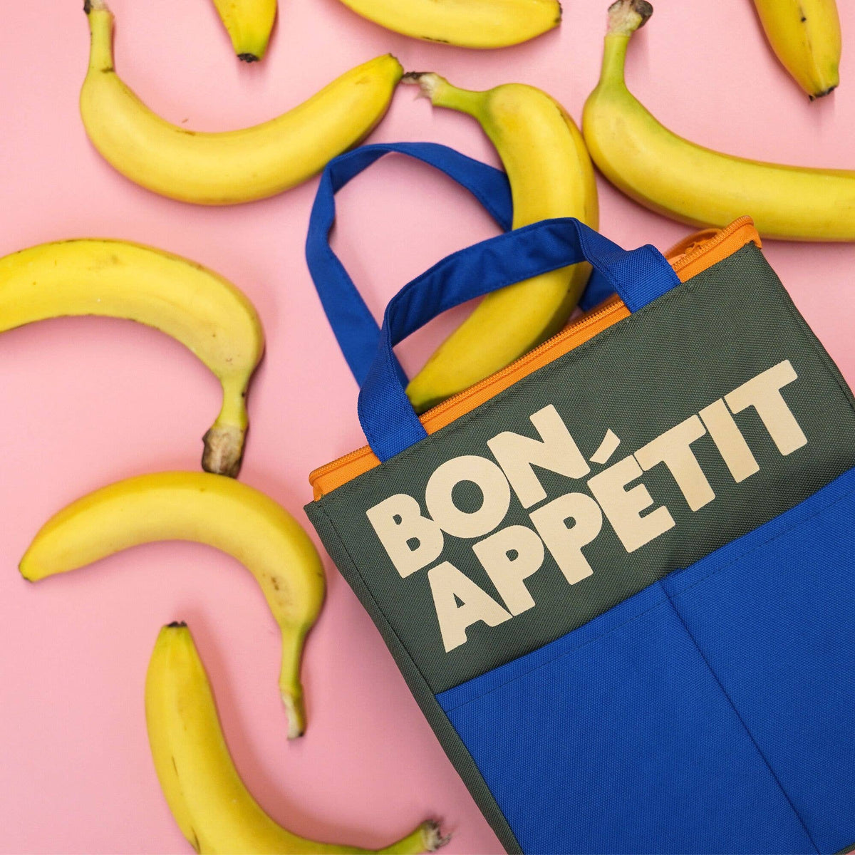 Sac Isotherme "Bon Appétit" - Bleu