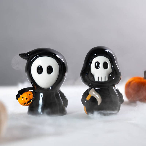 Salière et poivrière Skull Boy & Ghost Boy – vue 2