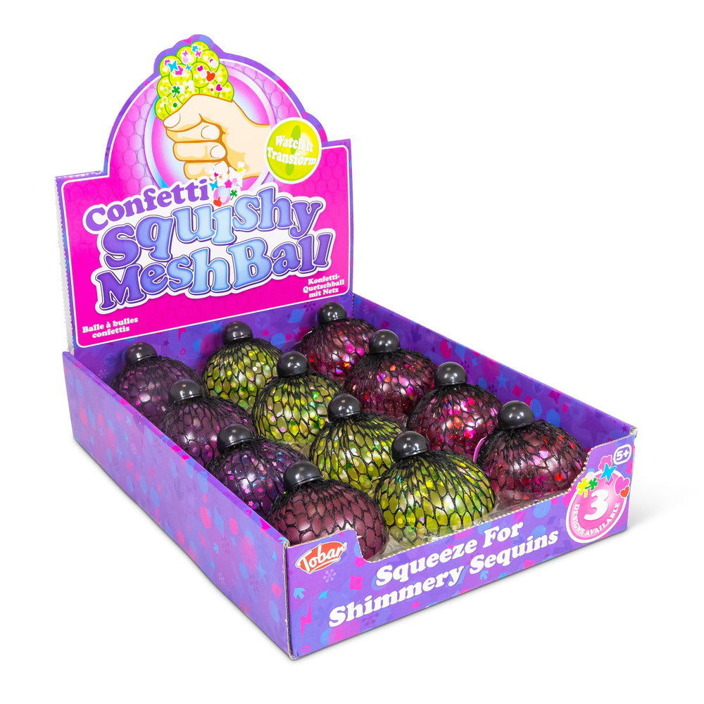 Scrunchems Confetti Squishy Mesh Ball