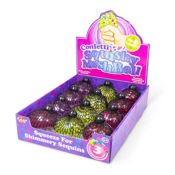 BOULE DE MAILLE SQUISHY CONFETTIS