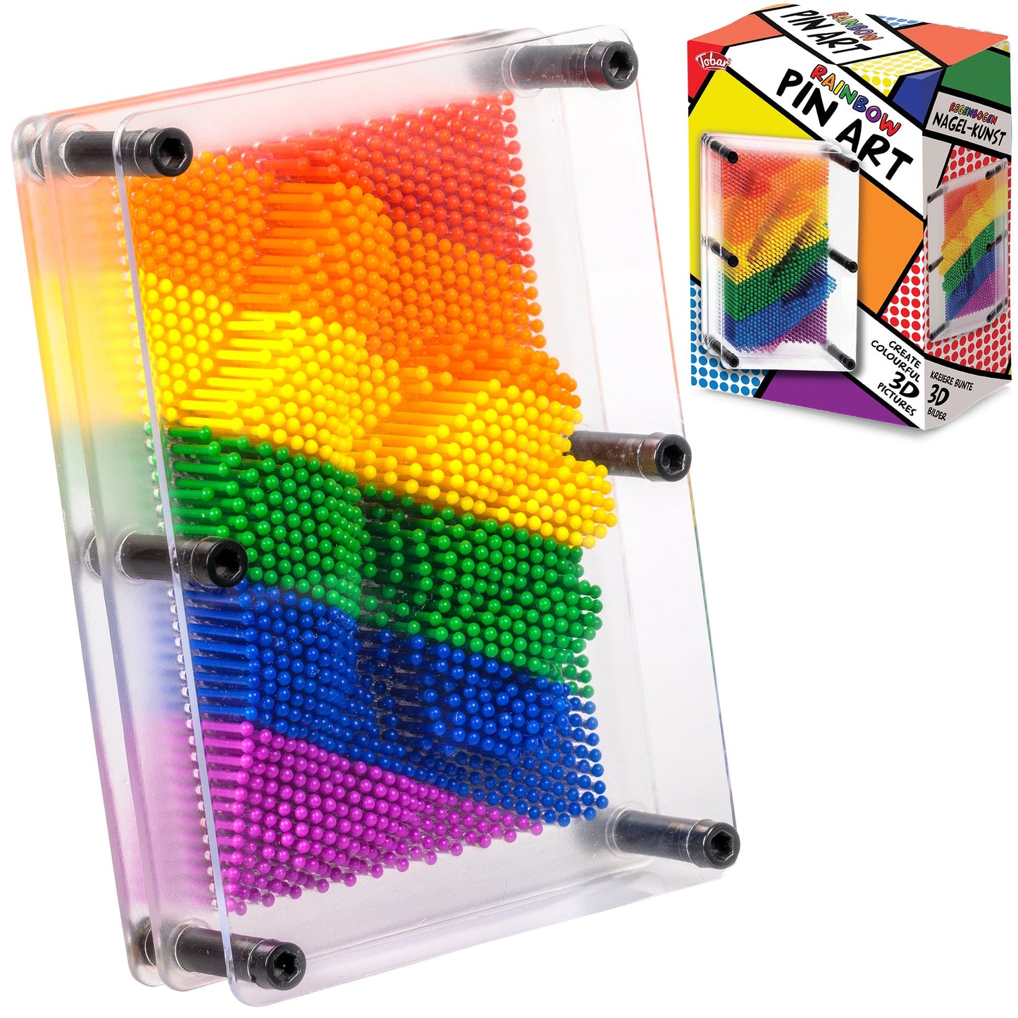 PIN ART ARC-EN-CIEL