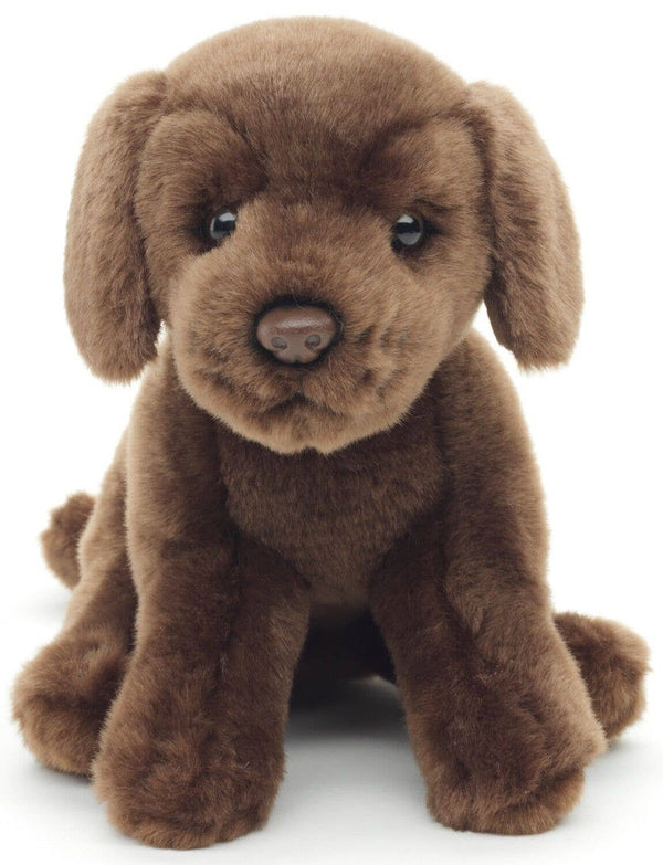 Peluche chiot Labrador marron Uni Toys