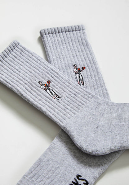 BeBoxer Embroidered Socks