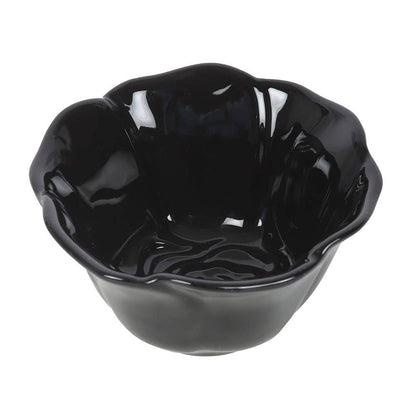 Tabuleiro para bijuteria com flores de rosa negra