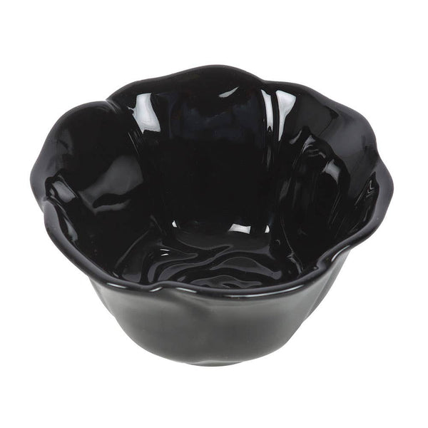 Vassoio portaoggetti a forma di rosa nera