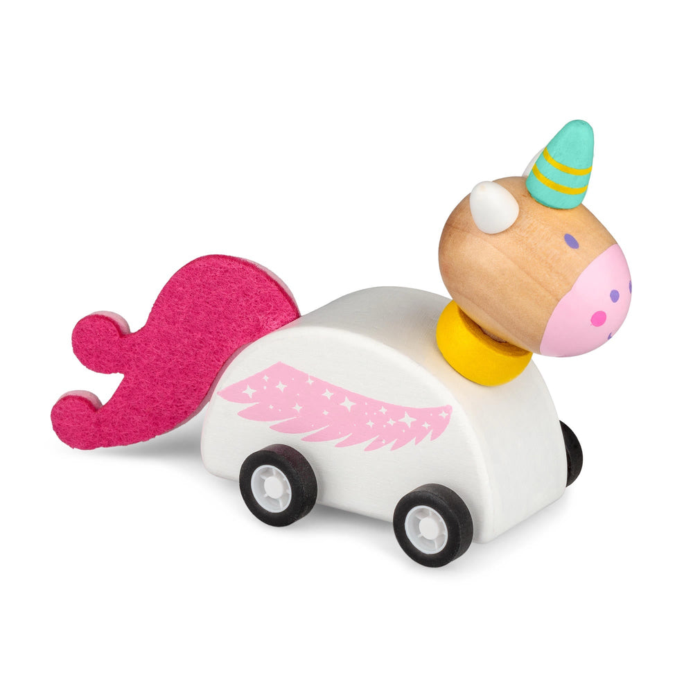 Licorne et Dragon en Bois à Friction – Modèle Assorti