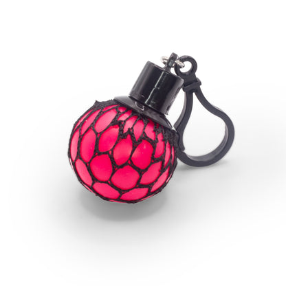 PORTE-CLÉS MESHBALL NOIR ET NÉON