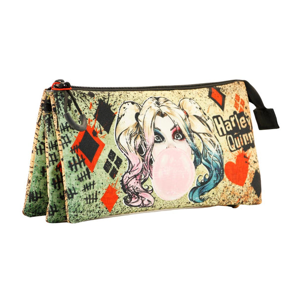 Trousse Triple DC Comics Harley Quinn « Mad Love »