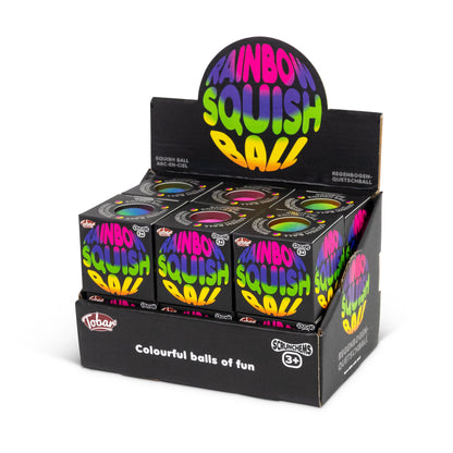 BALLE SQUISH ARC-EN-CIEL SCRUNCHEMS