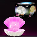 Lumez Lampe Coquillage à Paillettes et Perle Lumineuse