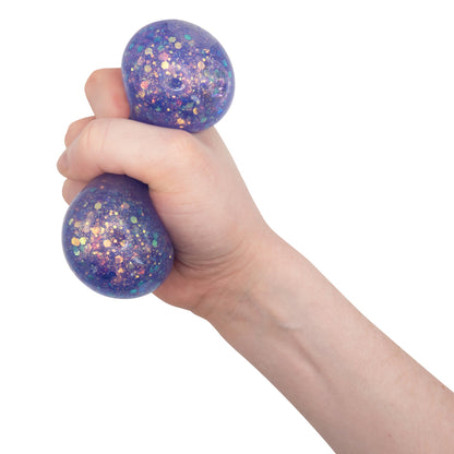 SCRUNCHEMS GALAXY LIGHT-UP SQUISH BALL
