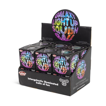 SCRUNCHEMS GALAXY LIGHT-UP SQUISH BALL