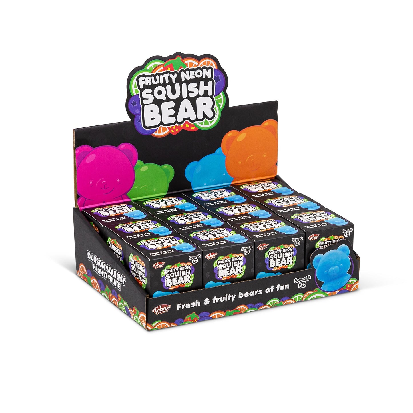 OURS SQUISH FRUITÉS NÉON SCRUNCHEMS