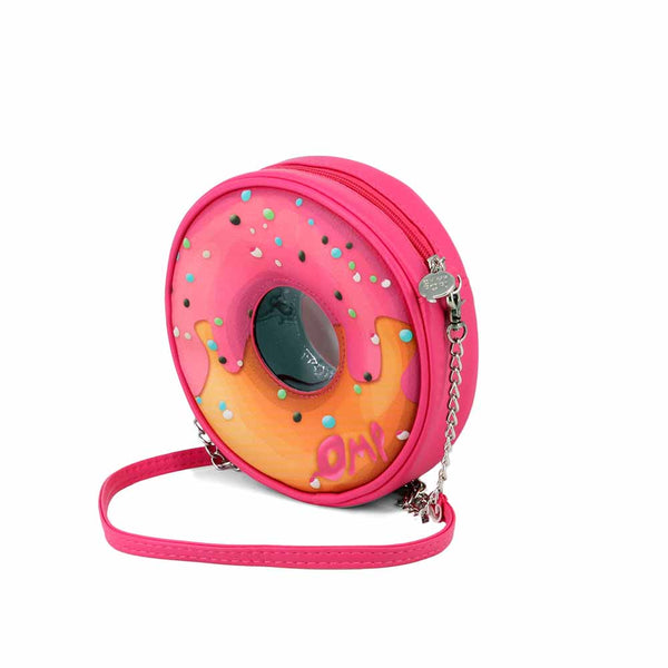 Sac à Bandoulière Rond Oh My Pop! « Pinknut »