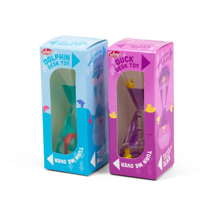 DESK TOY DOLPHIN AND DUCK