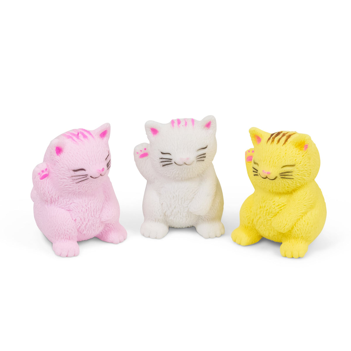 SCRUNCHEMS ÉTIRE LE CHAT PORTE-BONHEUR
