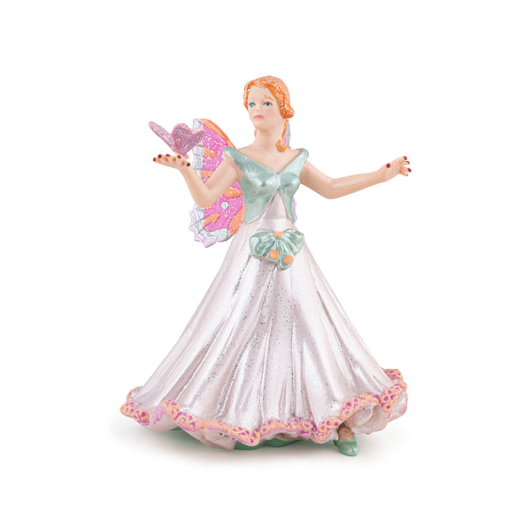 Figurine Elfe papillon rose Papo - personnage féerique