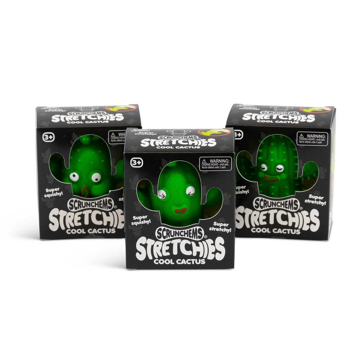 SCRUNCHEMS ÉTIRE UN CACTUS COOL