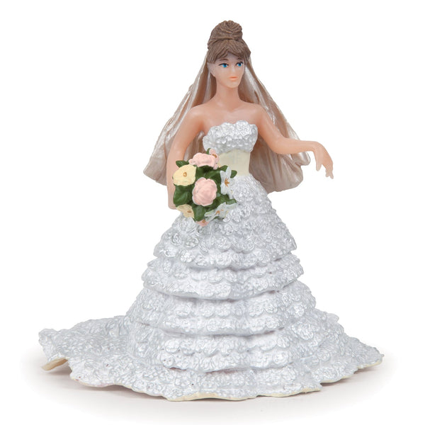 Figurine Mariée dentelle blanche Papo - personnage féerique