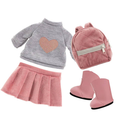 Plush clothing set: urban style