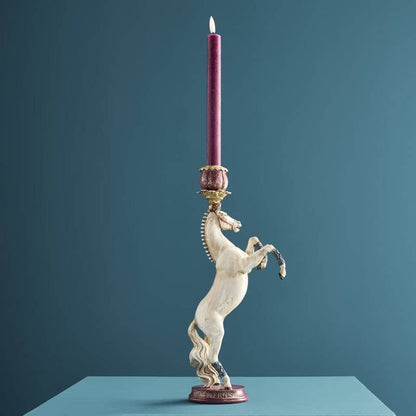 Chandelier Cheval de Cirque Blanc