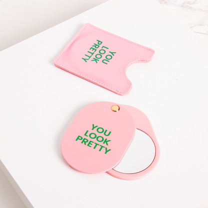 Miroir de Poche Rose Helio Ferretti Vue 1