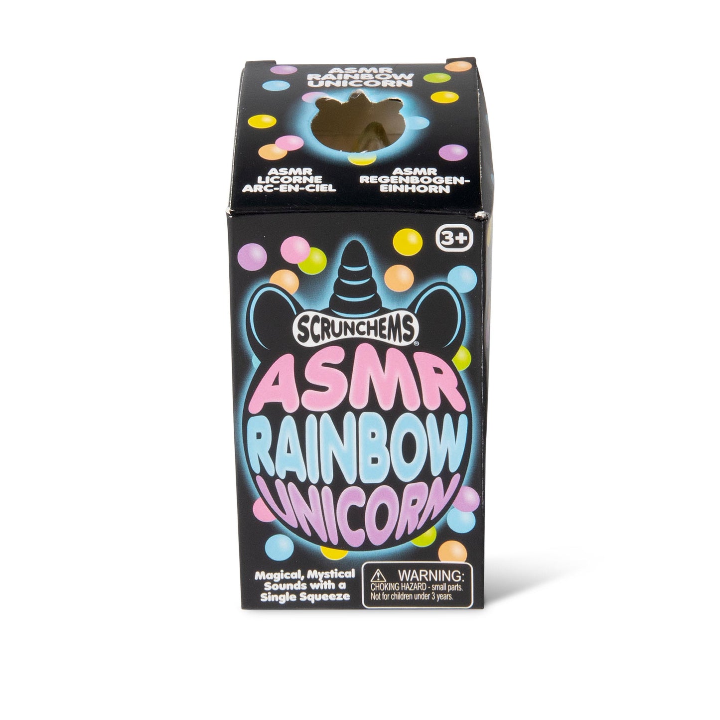 SCRUNCHEMS ASMR LICORNE ARC-EN-CIEL