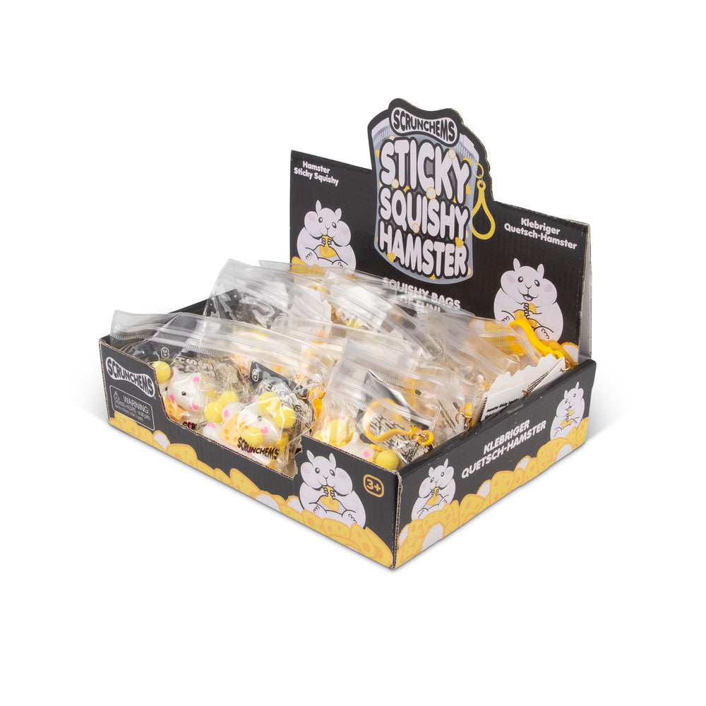 Scrunchems Sticky Squishy Hamster