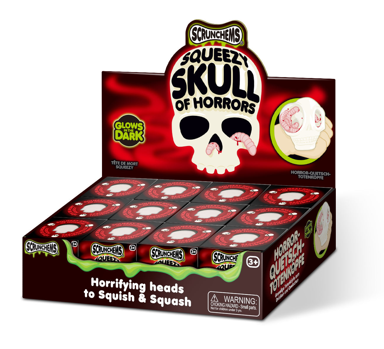 SQUEEZY HORROR SKULL