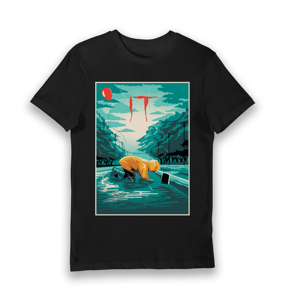 T-shirt adulte IT affiche Pennywise