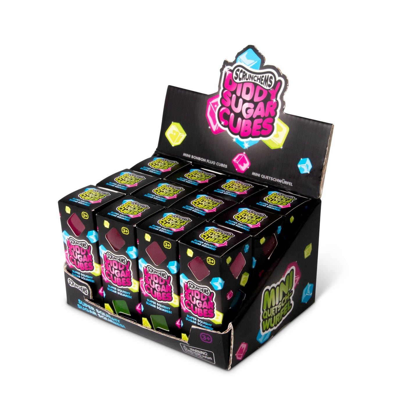 SCRUNCHEMS MINI SUGAR CUBES - 3PK