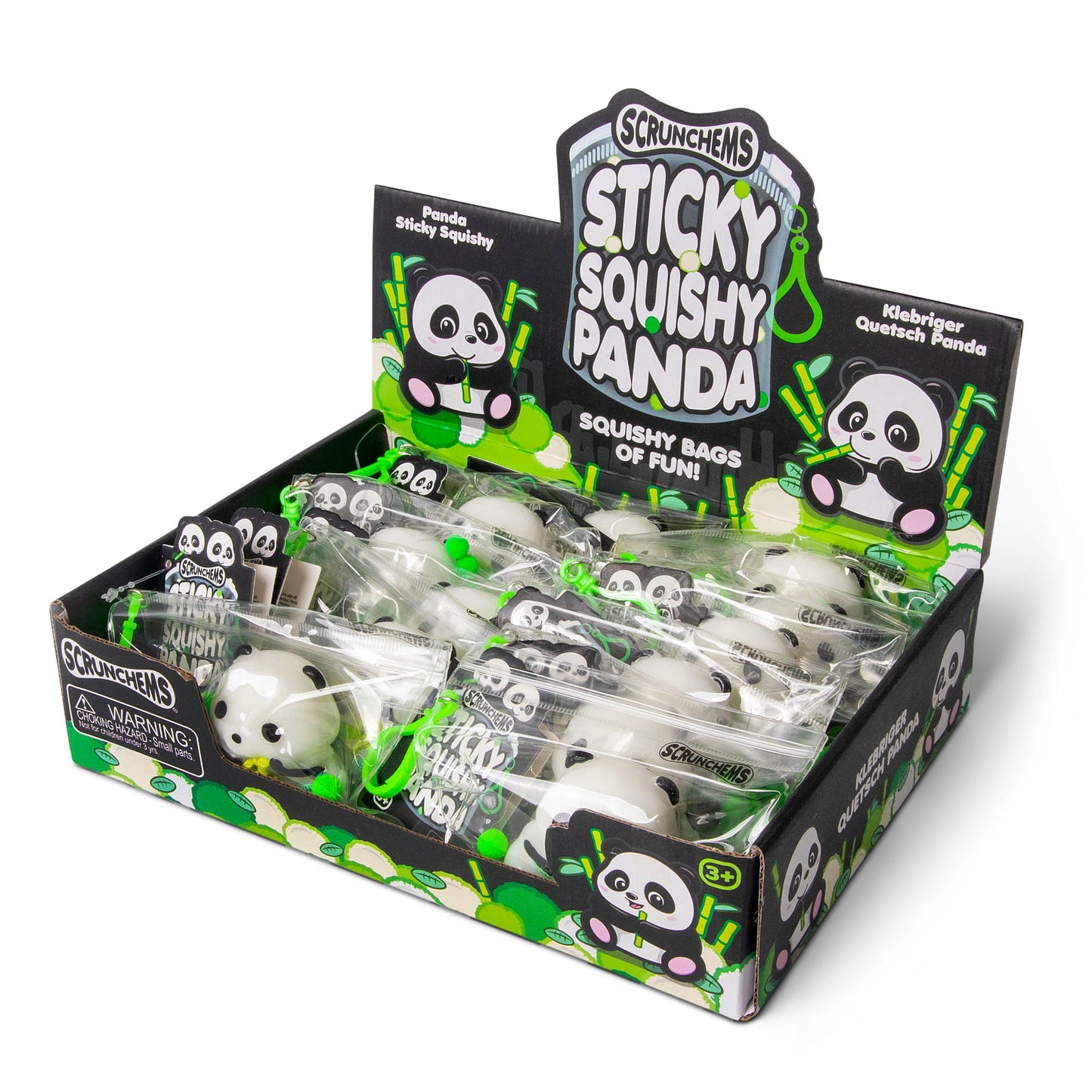 SCRUNCHEMS STICKY SQUISHY PANDA