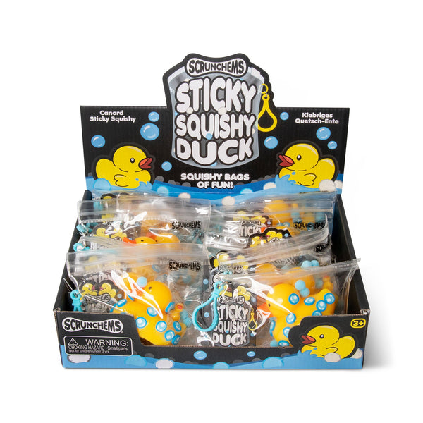 SCRUNCHEMS STICKY SQUISHY DUCK