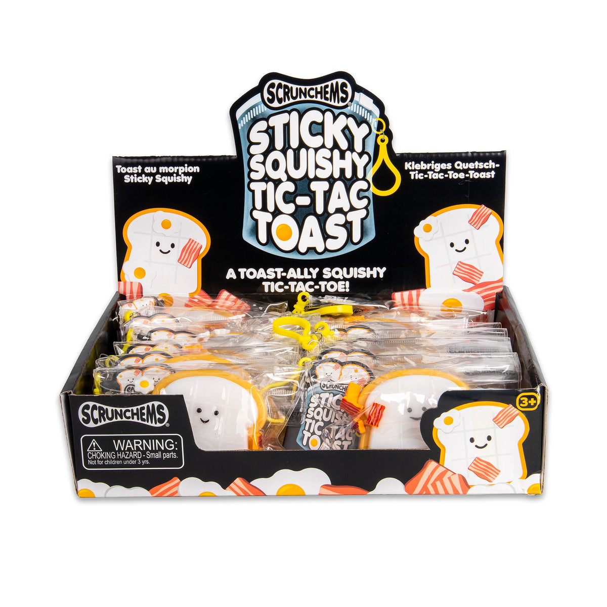 SCRUNCHEMS STICKY SQUISHY TIC TAC TOAST