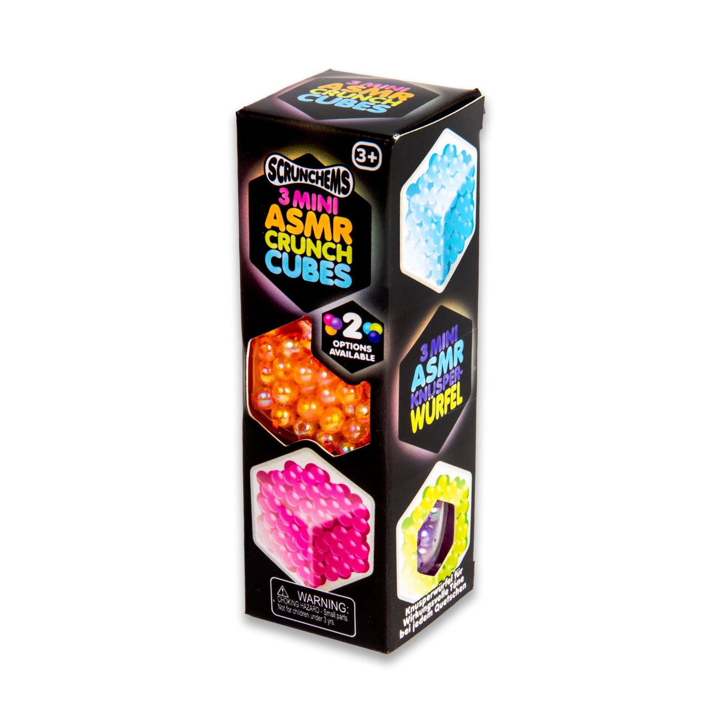 SCRUNCHEMS MINI ASMR CRUNCH CUBES 3PK