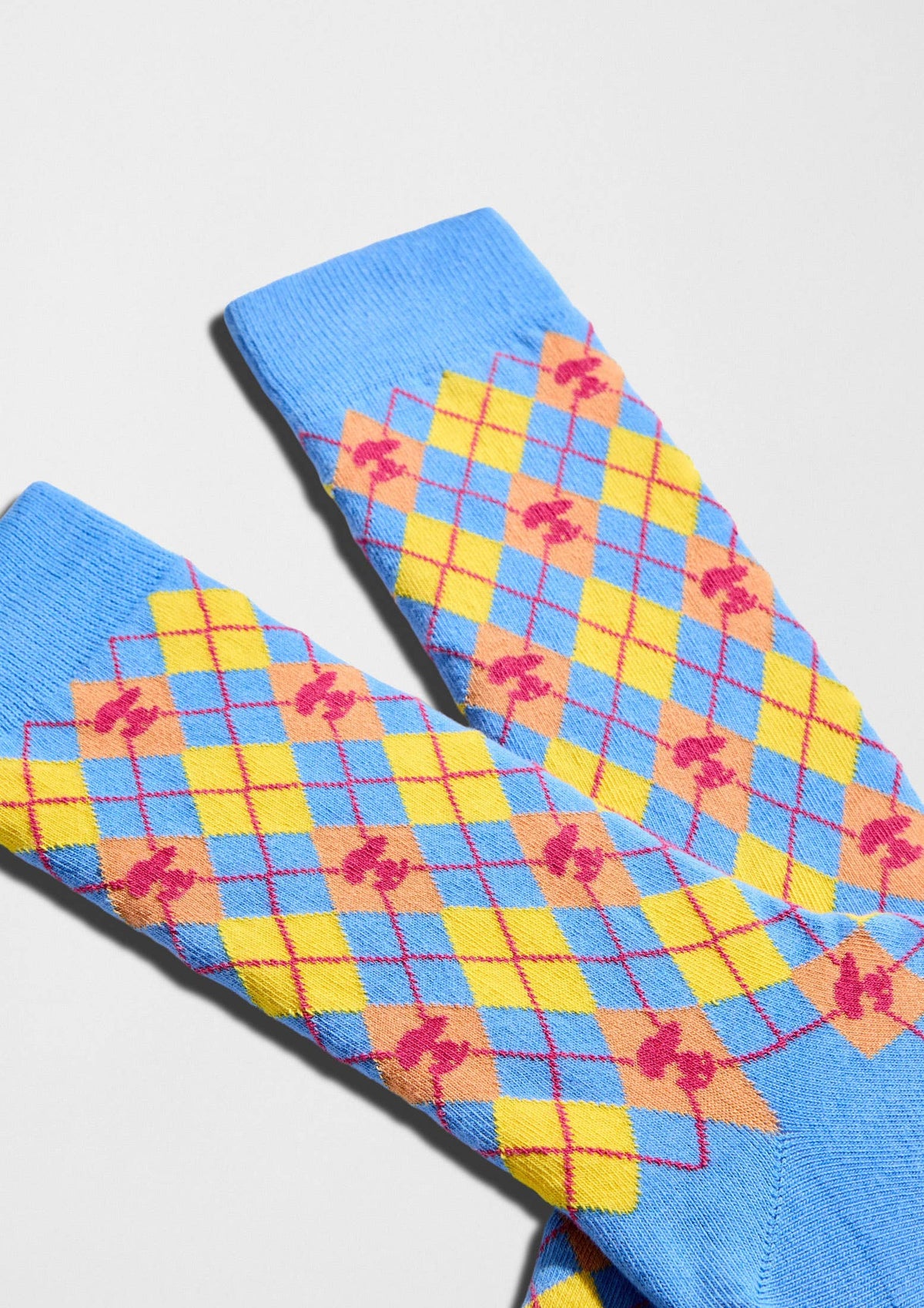 BeSnoopy Diamonds Bleu - Chaussettes 100 % coton biologique
