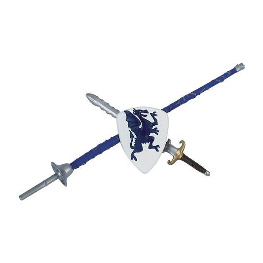 Set de 10 boucliers et épées