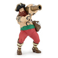 Pirate figurine with cannon