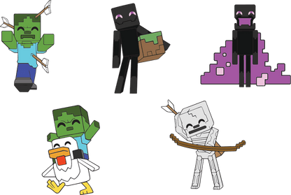 Minecraft Pin Set #2