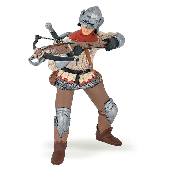 Figurine Arbalétrier rouge Papo - personnage médiéval
