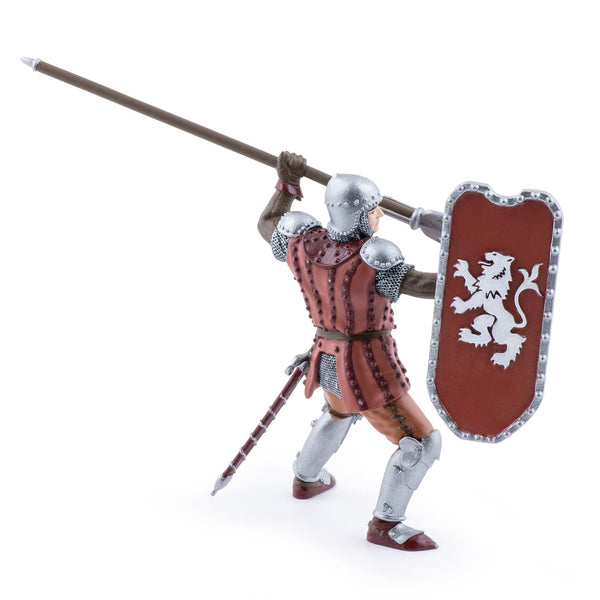 Figurine Chevalier au javelot Papo - personnage médiéval