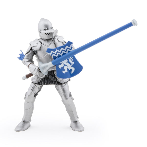 Figurine Chevalier lion à la lance Papo - personnage médiéval