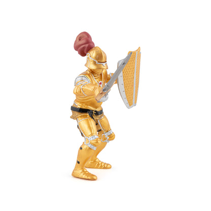 Figurine Chevalier or en armure